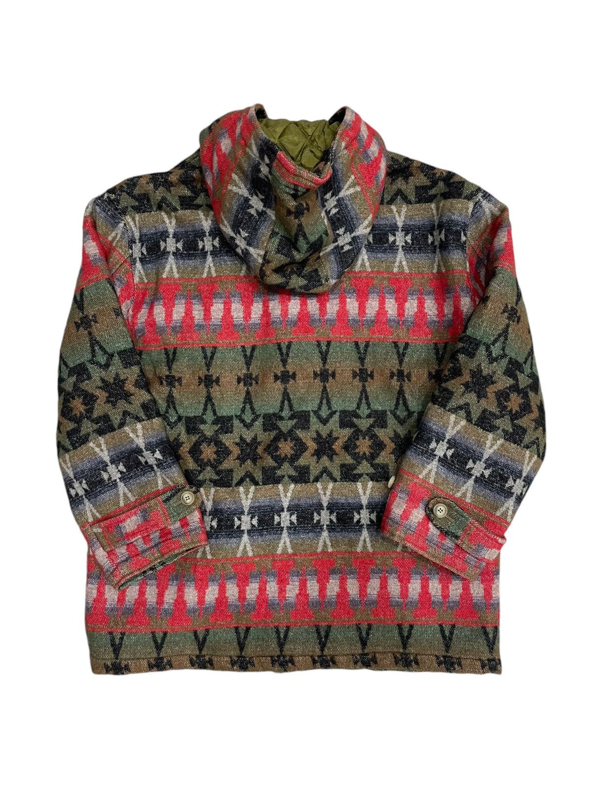 Japanese Brand × Junko Shimada RARE JUNKO SHIMADA JAPAN TRIBE NAVAJO WOOL HOODIE JACKET Size US L / EU 52-54 / 3 - 2 Thumbnail