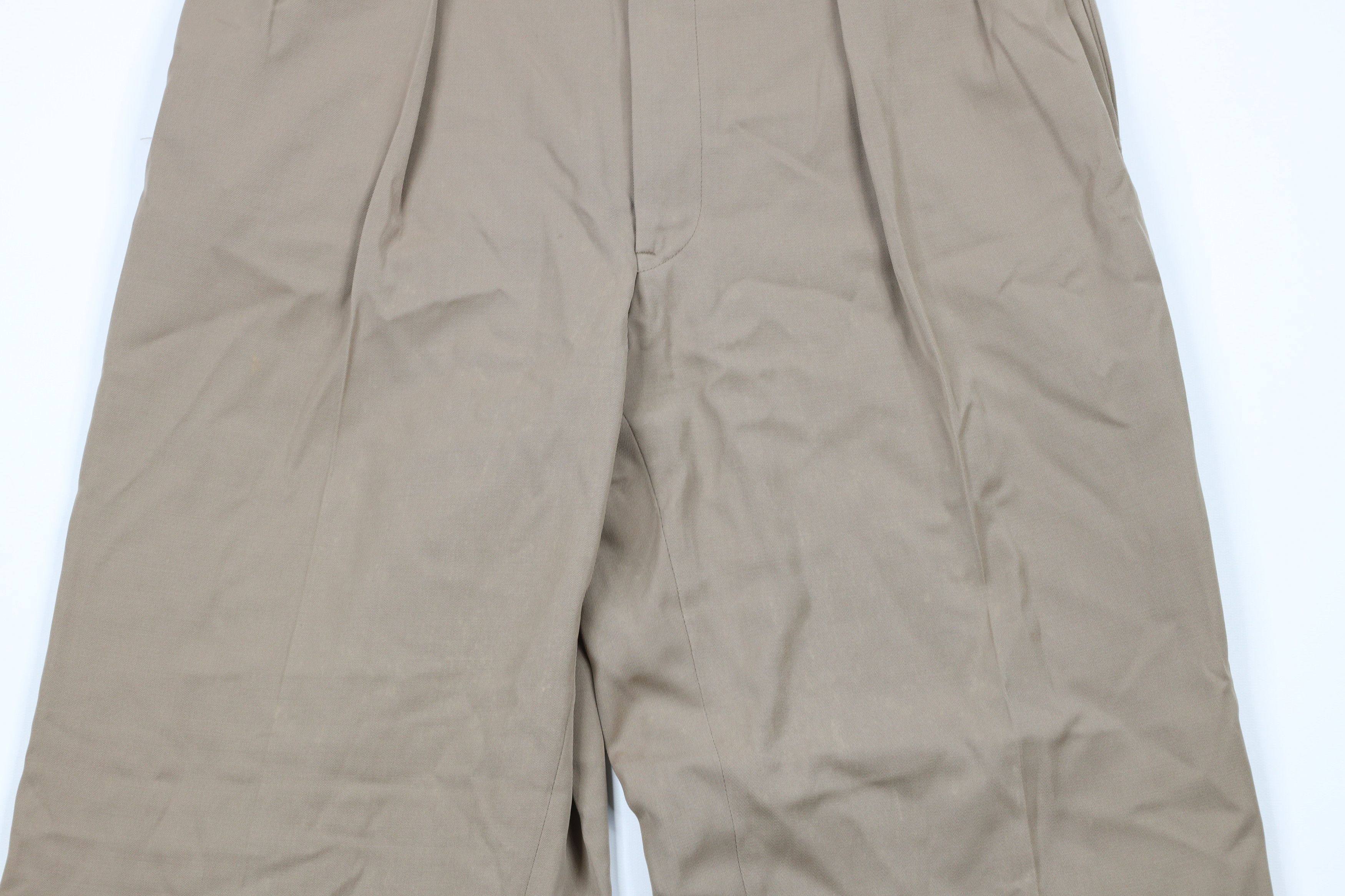 Ralph Lauren Vintage 70s Ralph Lauren Pleated Wide Leg Chino Pants USA Size US 32 / EU 48 - 3 Thumbnail