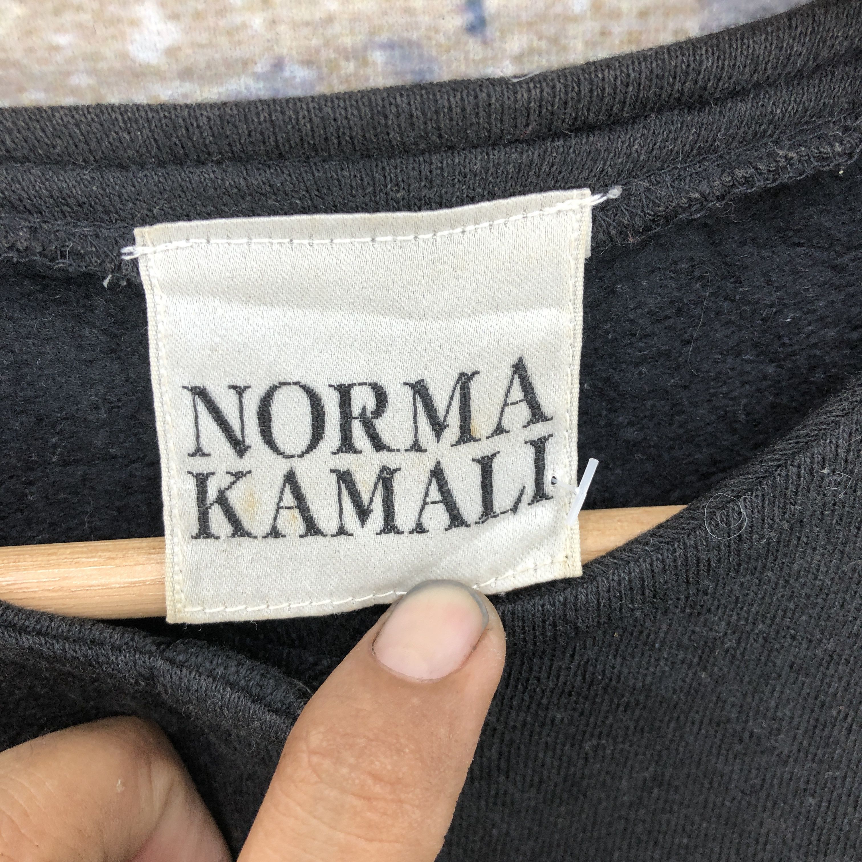 Vintage Y2K Norma Kamali Sweater Button Up Sweatshirt Jumper