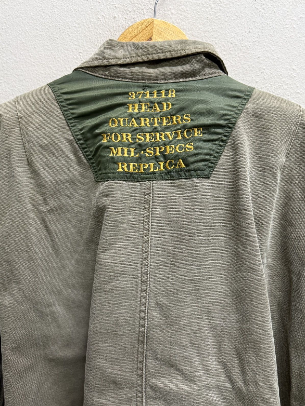 Vintage Kearny House Real old Flight Jacket Replica inspired U.Sarmy Size US L / EU 52-54 / 3 - 22 Thumbnail