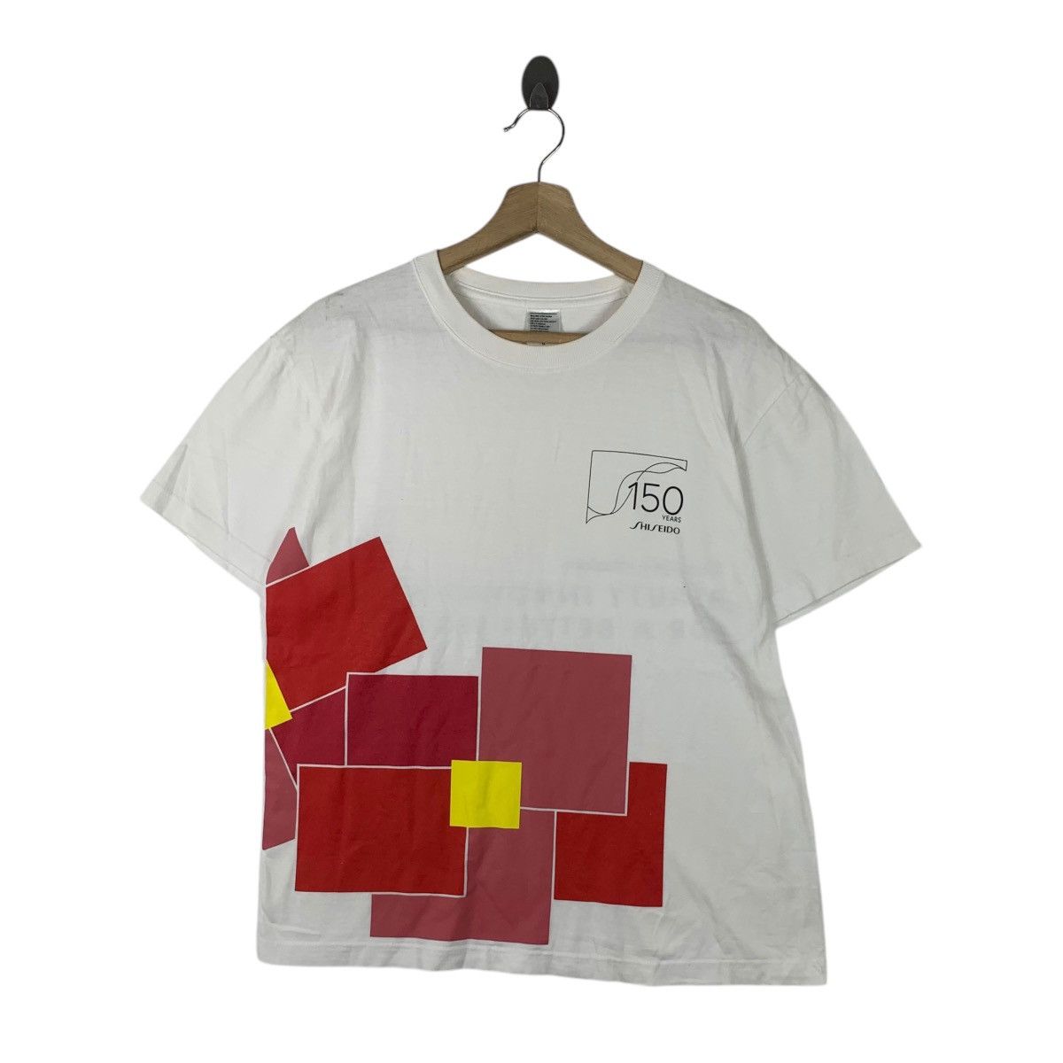 Vintage SHISEIDO JAPAN SKINCARE 150th Anniversary Tee Shirt Top Size M / US 6-8 / IT 42-44 - 1 Thumbnail