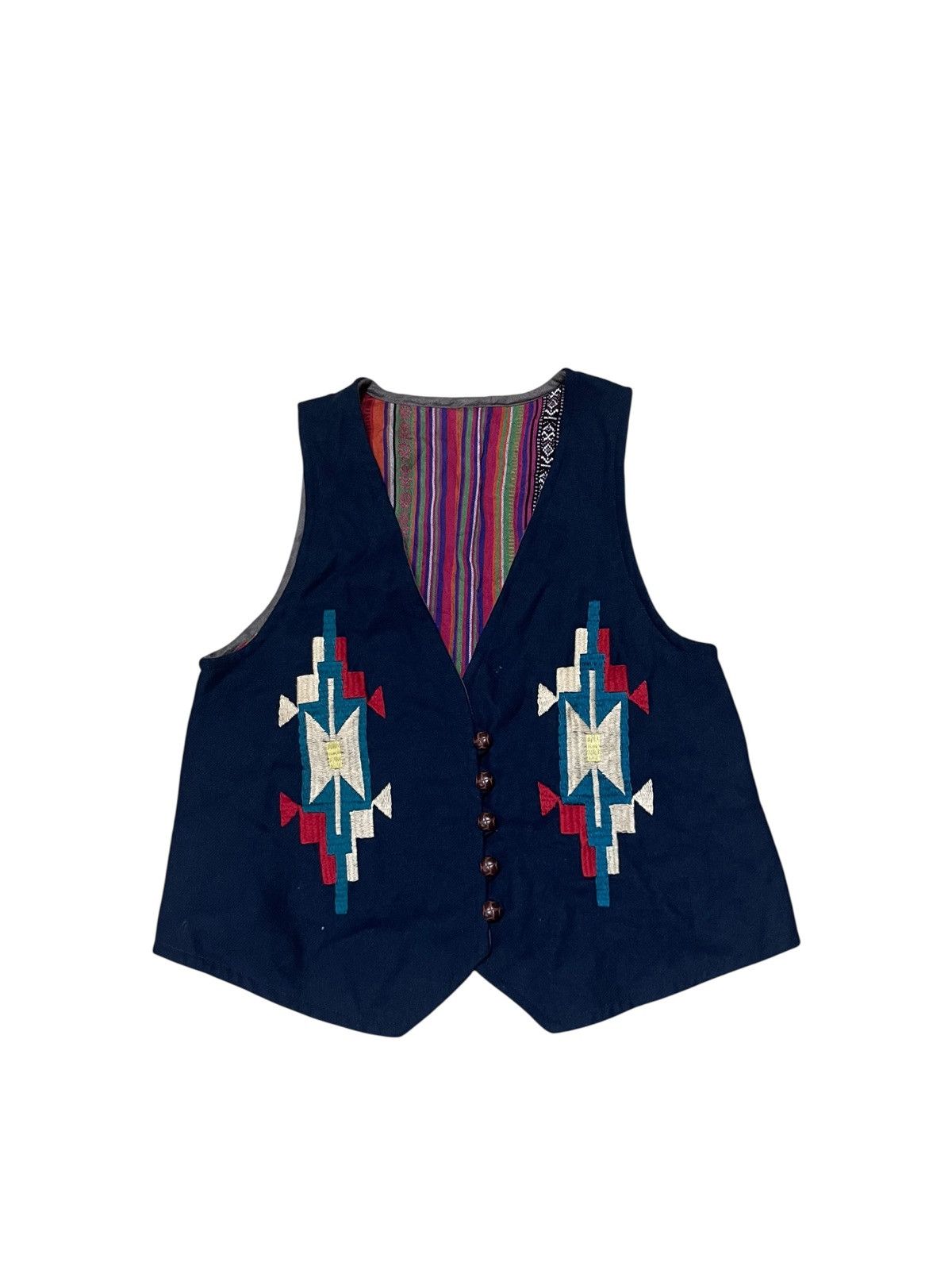 Vintage Vintage Chimayo Vest Design Western Rockabilly Size US XS / EU 42 / 0 - 6 Thumbnail
