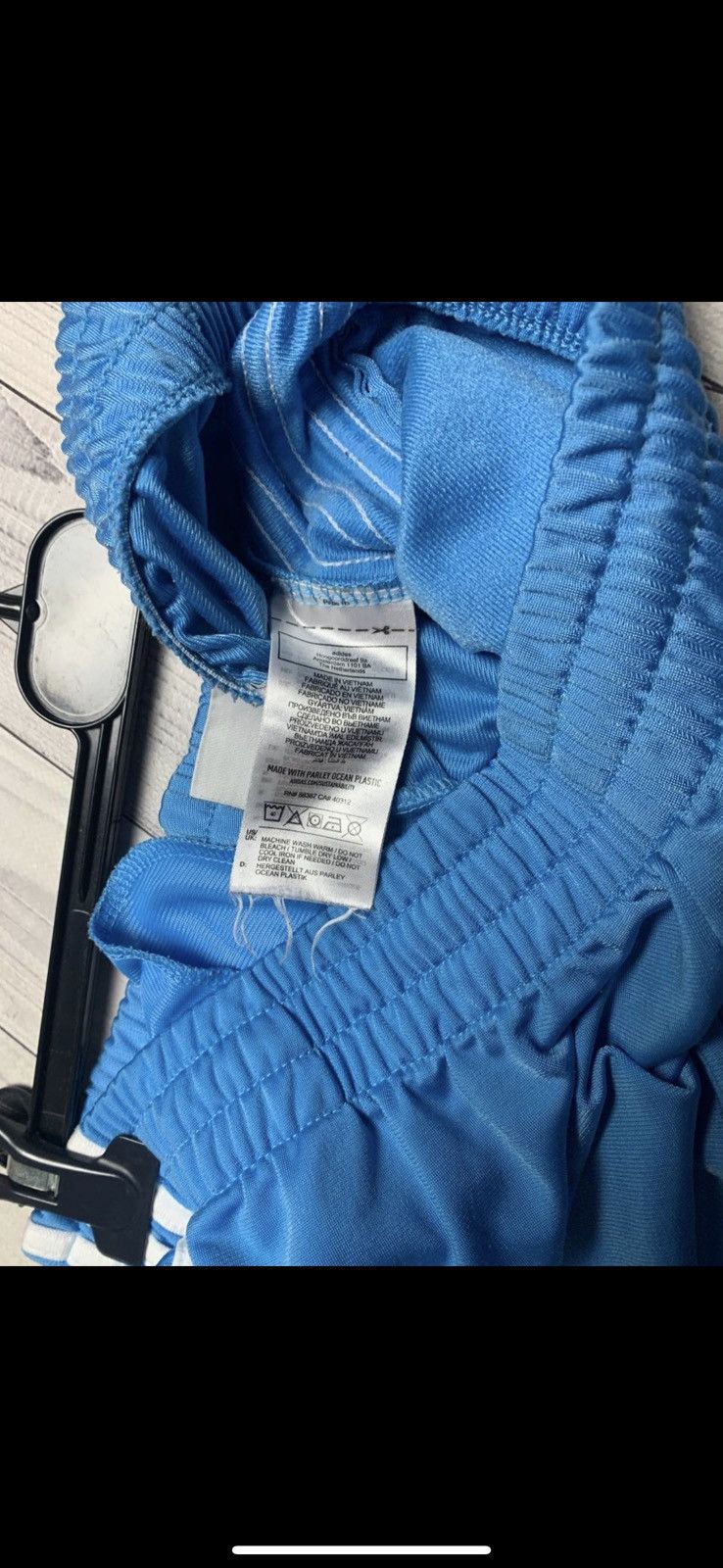 Other Vintage adidas original pants Y2K logo rare blue size L Size US 34 / EU 50 - 5 Thumbnail