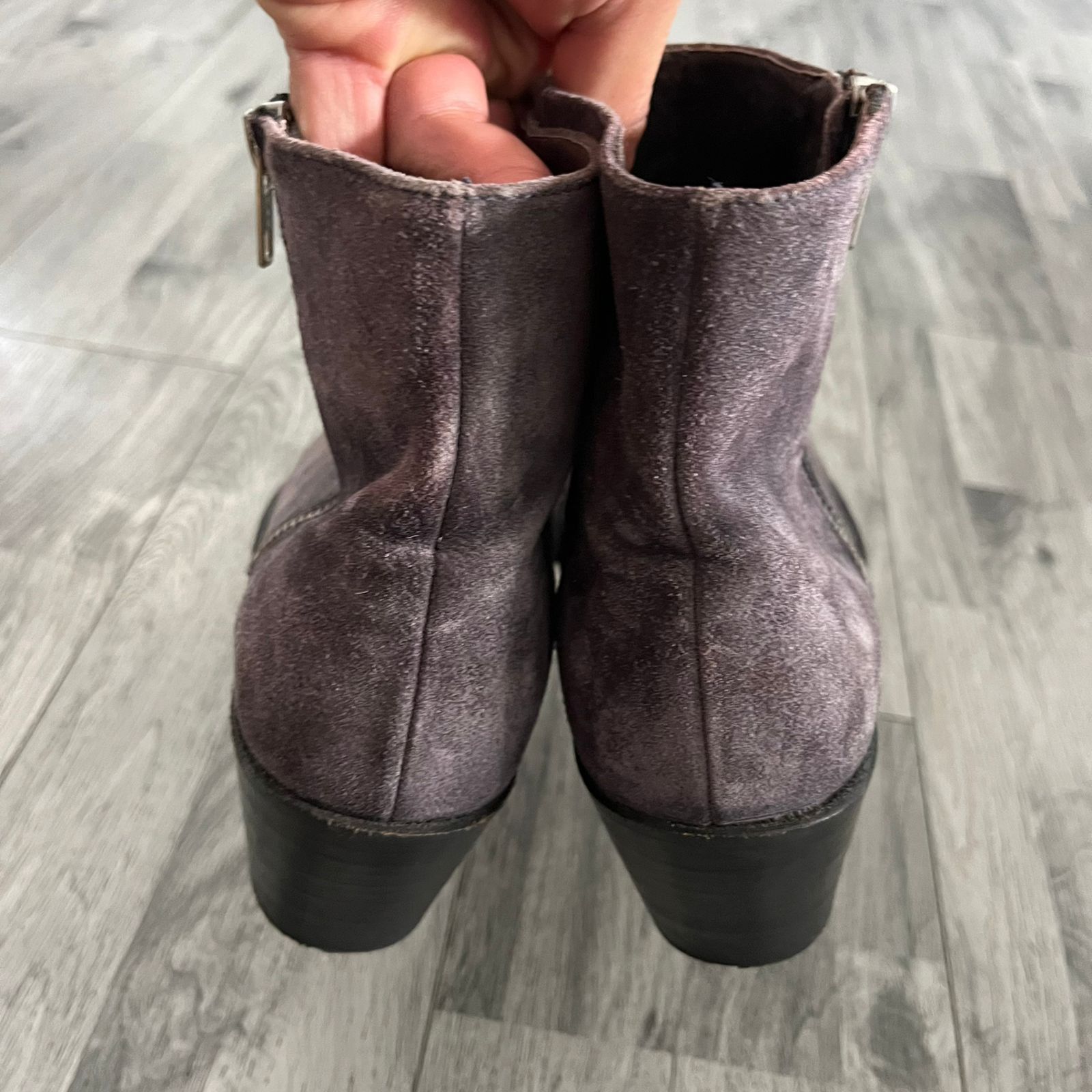Sendra Sendra Suede Ankle Leather Boots Made in Spain Size US 8.5 / IT 38.5 - 4 Thumbnail