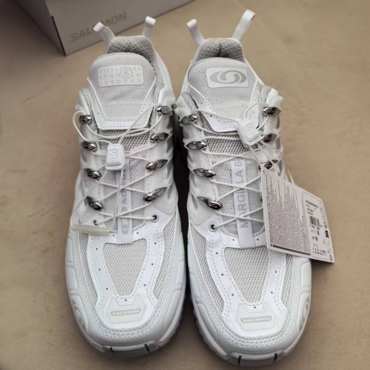 Maison Margiela × Salomon Brand New Salomon X MM6 ACS PRO White Sneaker Size US 9 / EU 42 - 2 Thumbnail
