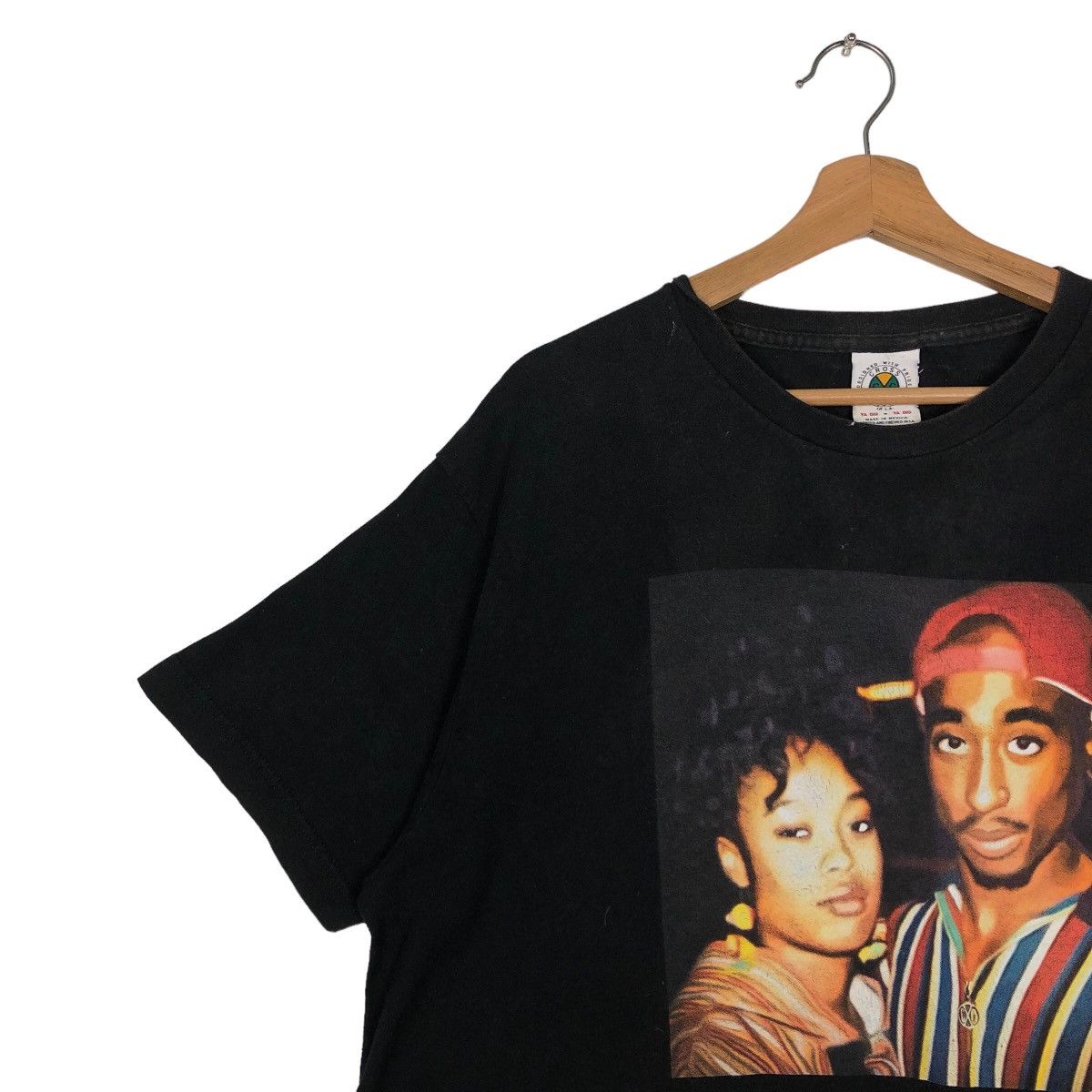 Band Tees 🔥90’s Tupac T-Shirt Short Sleeve Big Logo Over Print Size US L / EU 52-54 / 3 - 6 Thumbnail