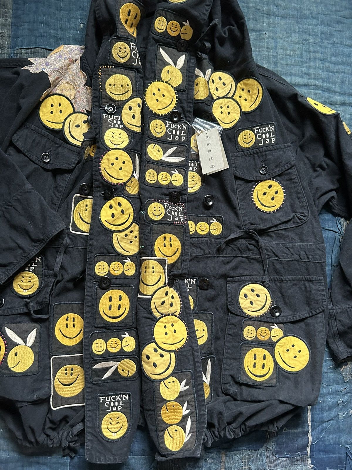 Kapital × Kapital Kountry Kapital moleskin Cotton RINGCOAT (RAINBOWY INSANE) XL Size US XL / EU 56 / 4 - 11 Thumbnail