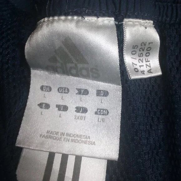 Adidas Vintage Adidas 3 Stripe Mesh Lined Wind Pants Joggers Size US 32 / EU 48 - 5 Thumbnail