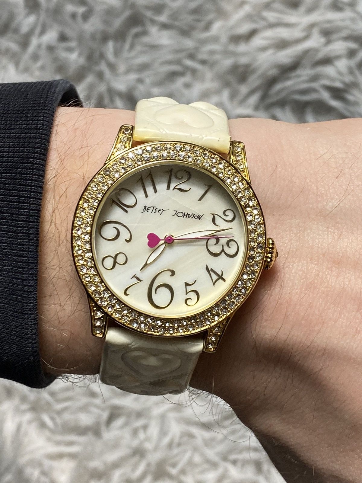 Japanese Brand × Vintage Sparkling Betsey Johnson Watch - Japanese Brand Size ONE SIZE - 17 Thumbnail