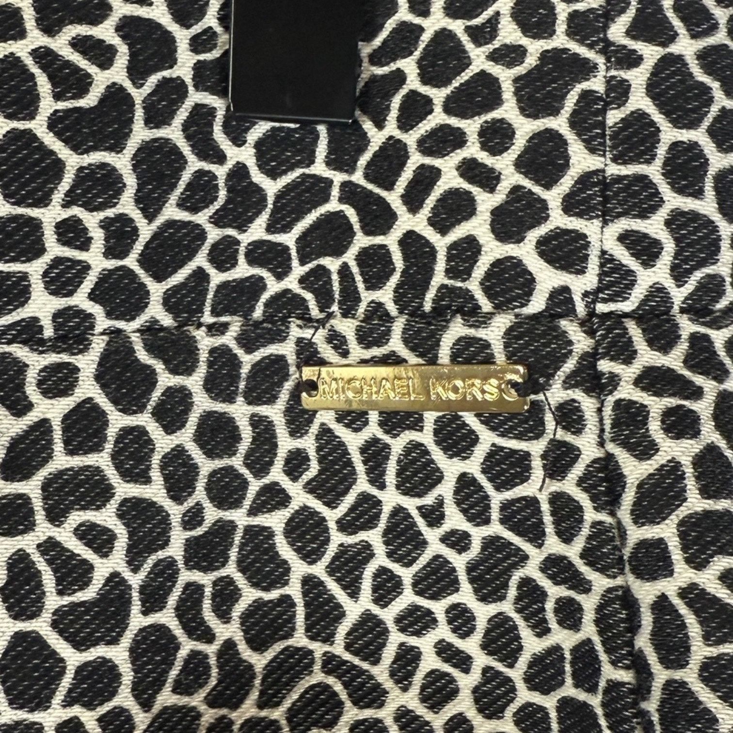 Michael Kors Michael Kors Black White Pull On Pants Women's M Jegging Size 30" / US 8 / IT 44 - 5 Thumbnail