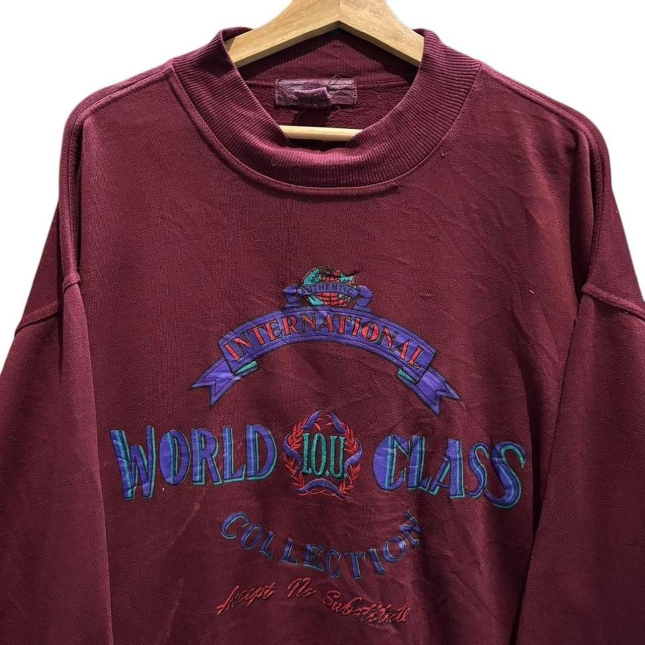 Vintage Vintage world class collection sweatshirt size: XL Size US XL / EU 56 / 4 - 2 Thumbnail