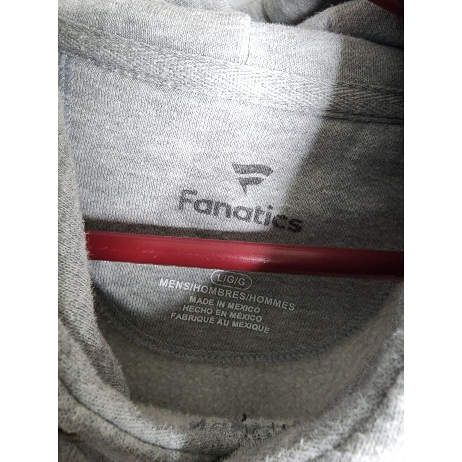 Vintage MEN'S L New England Patriots SUPER BOWL CHAMPIONS Locker Room Hoodie Sweatshirt Size US L / EU 52-54 / 3 - 3 Thumbnail