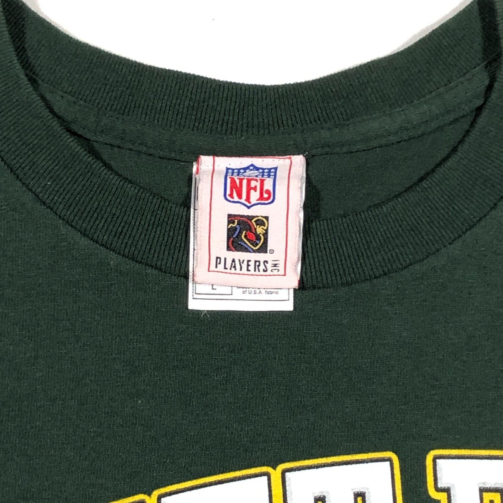 NFL × Vintage Vintage Green Bay Packers Brett Favre NFL Football Tee Large Size US L / EU 52-54 / 3 - 3 Thumbnail