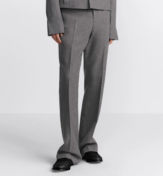 Dior o1w1db10525 443C13 Flared Pant in Gray Size US 36 / EU 52 - 5 Thumbnail