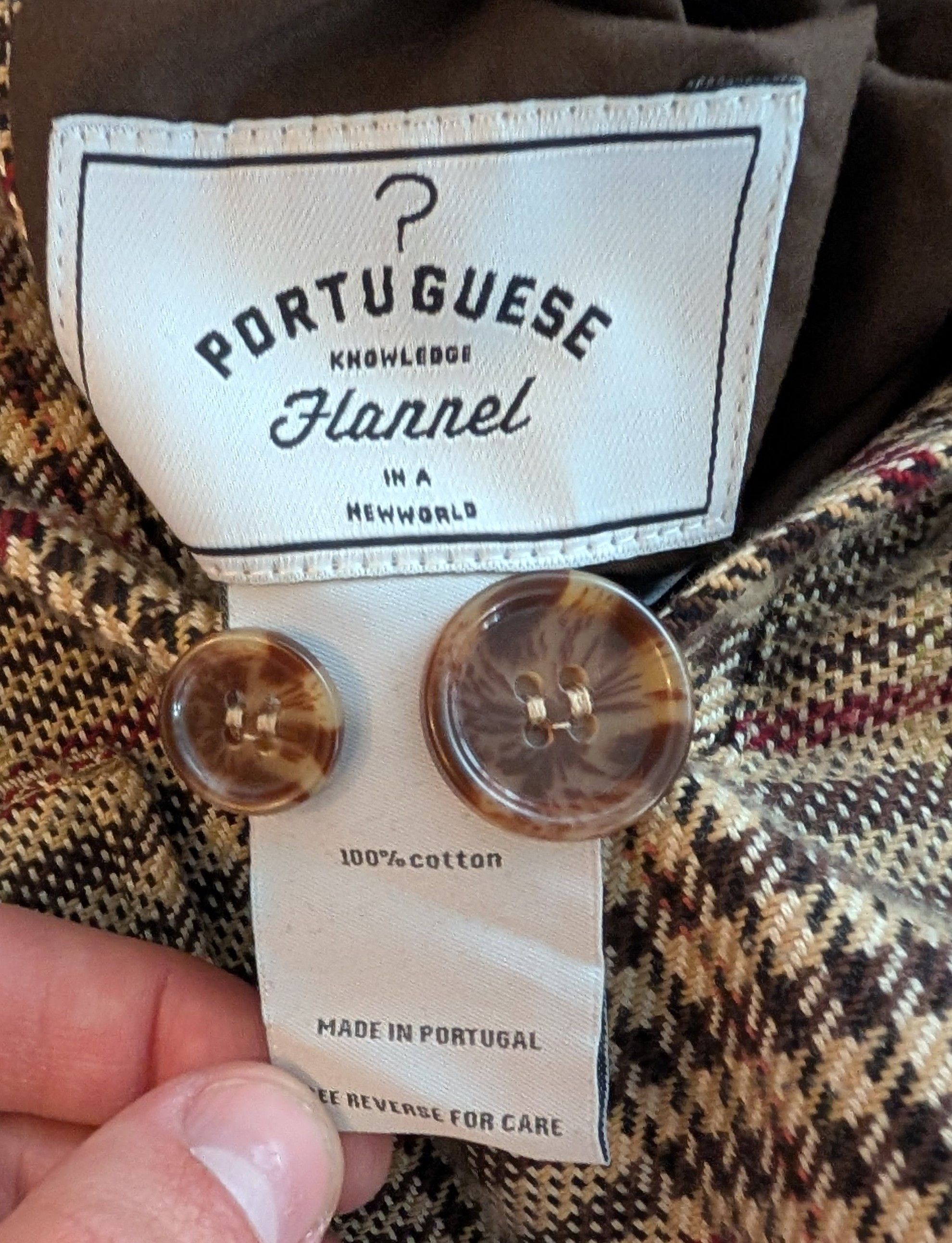 Portuguese Flannel SOLD OUT Portuguese Flannel Gabardine Reversible Mac Coat Size US S / EU 44-46 / 1 - 4 Thumbnail