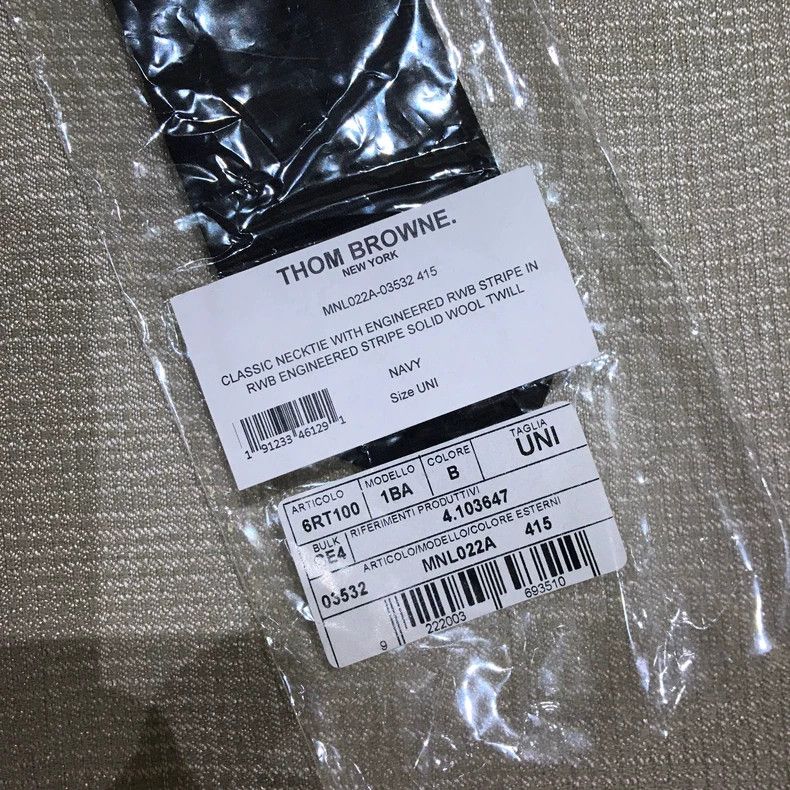 Thom Browne Thom Browne Woolen ties Size ONE SIZE - 4 Thumbnail