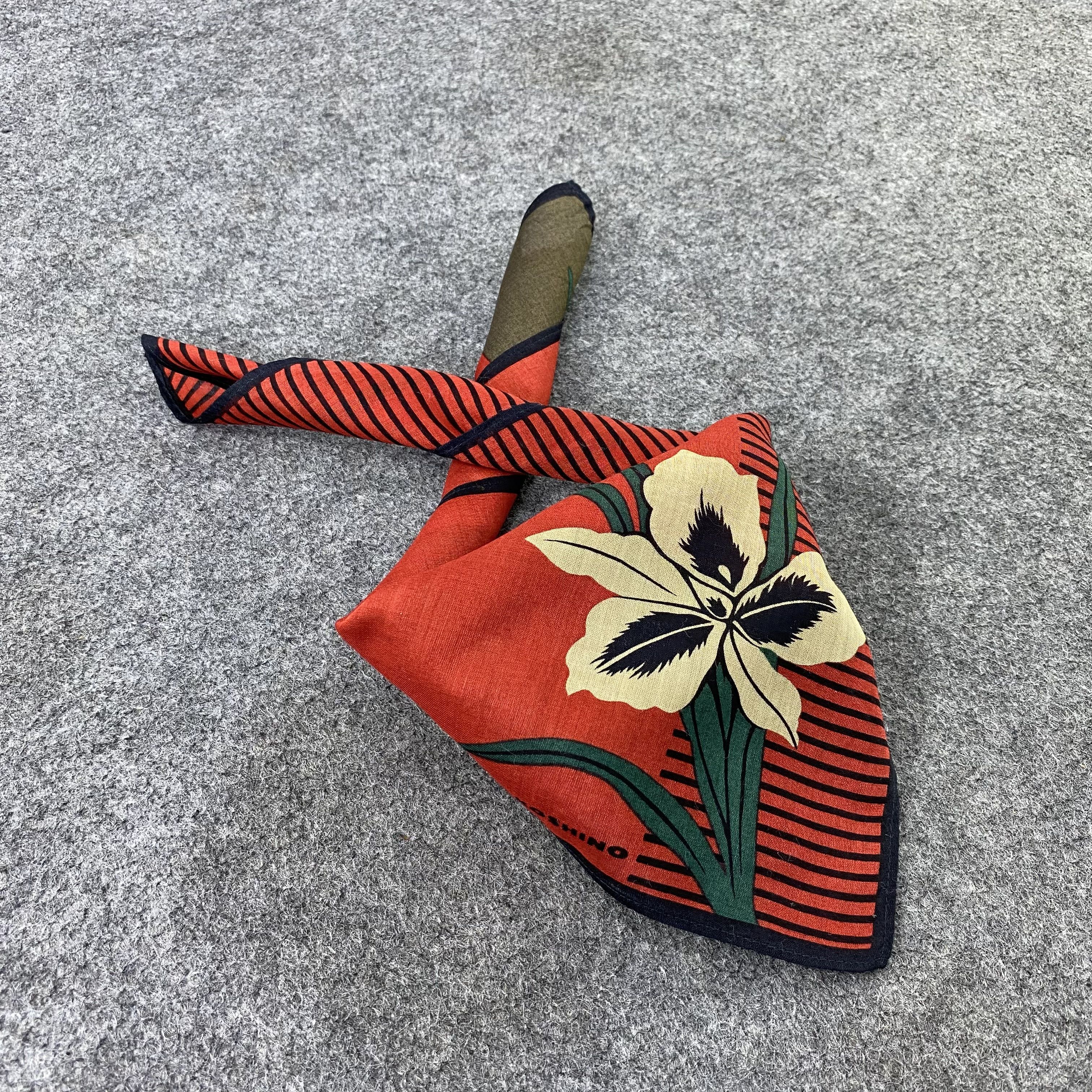 Japanese Brand Junko Koshino Handkerchief / Bandana / Neckerchief-B1273 Size ONE SIZE - 1 Thumbnail