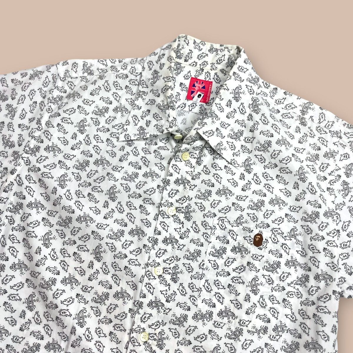 Bape OG2000's Bape Paisley Button-up shirt Size US M / EU 48-50 / 2 - 3 Thumbnail