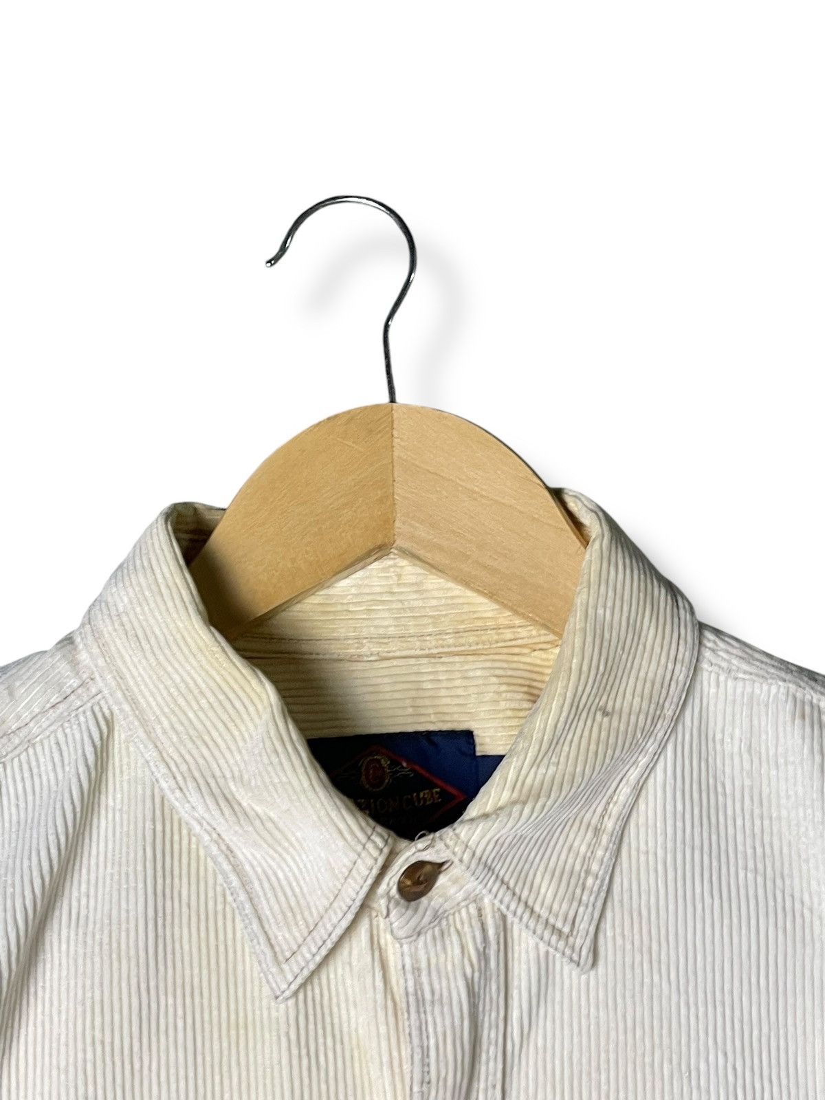 Japanese Brand Creation Cube Authentic Brand Corduroy Shirts (58) Size US M / EU 48-50 / 2 - 2 Thumbnail