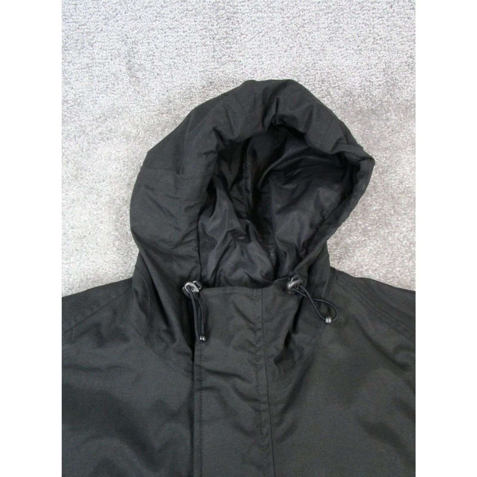 Timberland Timberland Jacket Womens Medium Black Hyvent Jacket Coat Nylon Lining Polyester Zip Casual Travel Workwear Basic Jacket Mens Womens Girls Size M / US 6-8 / IT 42-44 - 2 Thumbnail