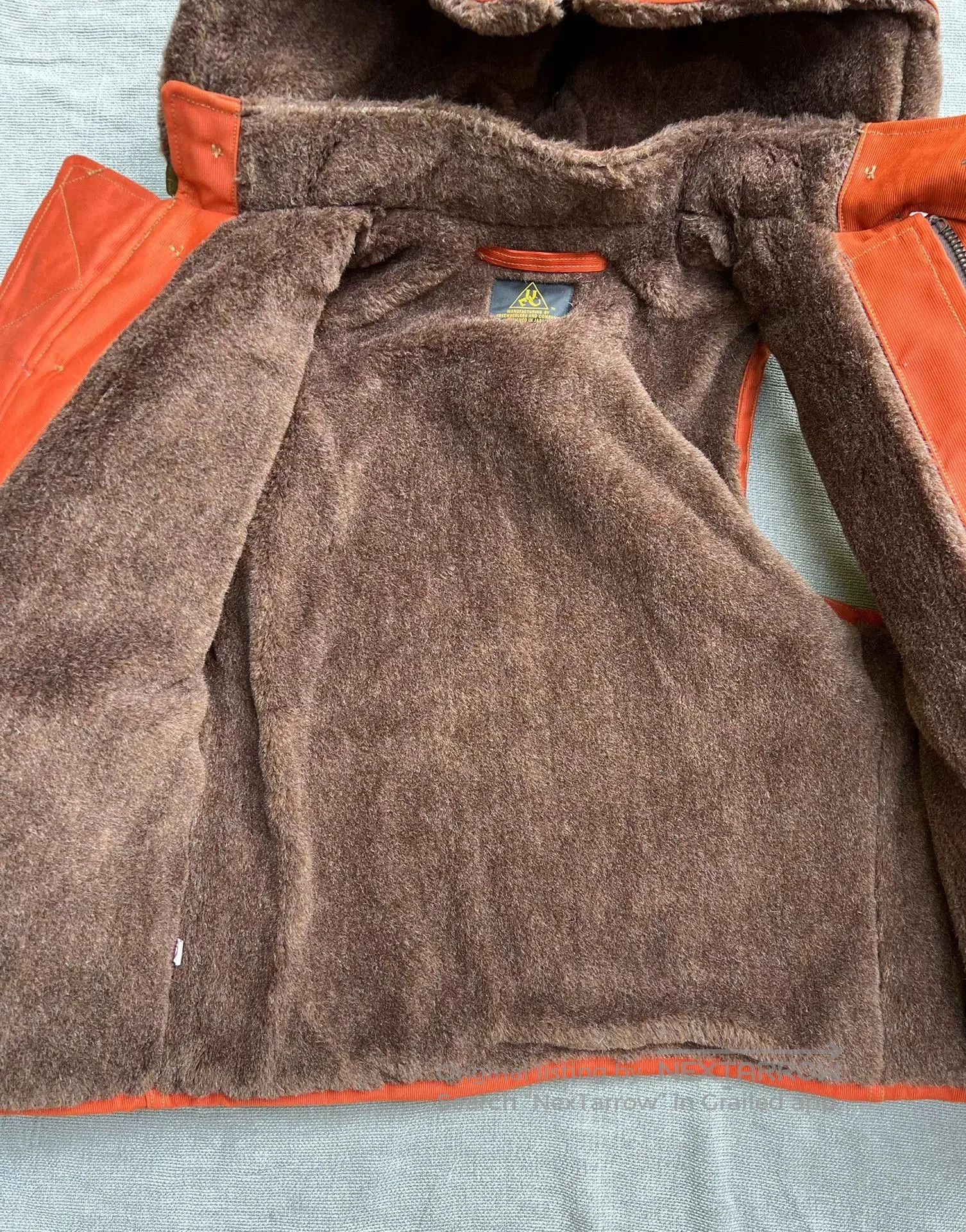 Freewheelers FREEWHEELERS Orange Hooded Vest. Size US M / EU 48-50 / 2 - 4 Thumbnail