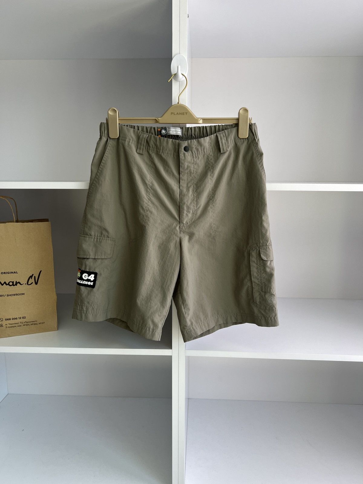 Nike × Nike ACG × Vintage Vintage Nike Acg LandRover Shorts Size US 31 - 1 Thumbnail