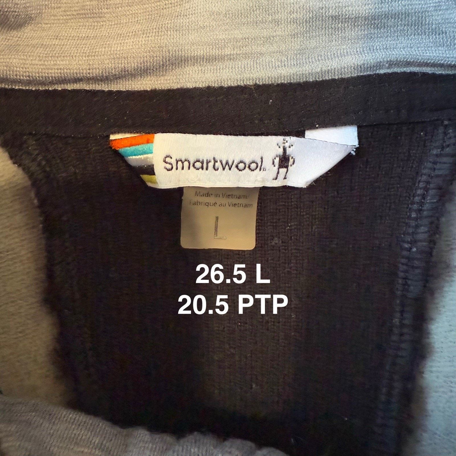 Smartwool Smartwool Merino Sport Fleece Pullover Women's Large 1/2 Zip Size L / US 10 / IT 46 - 7 Thumbnail