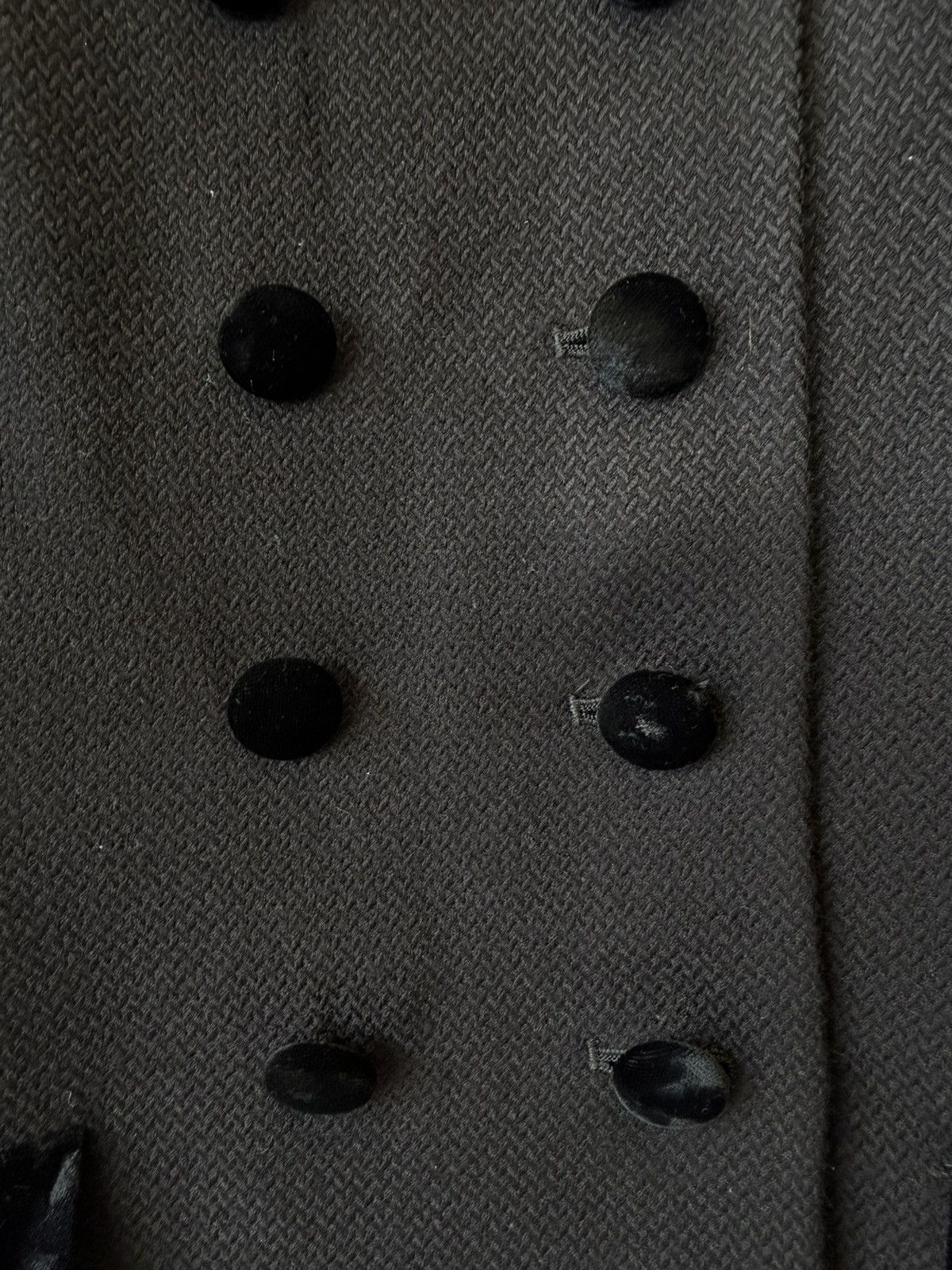 Pierre Balmain VINTAGE Pierre Balmain Formalite Black Velvet Button Blazer Size L / US 10 / IT 46 - 9 Thumbnail
