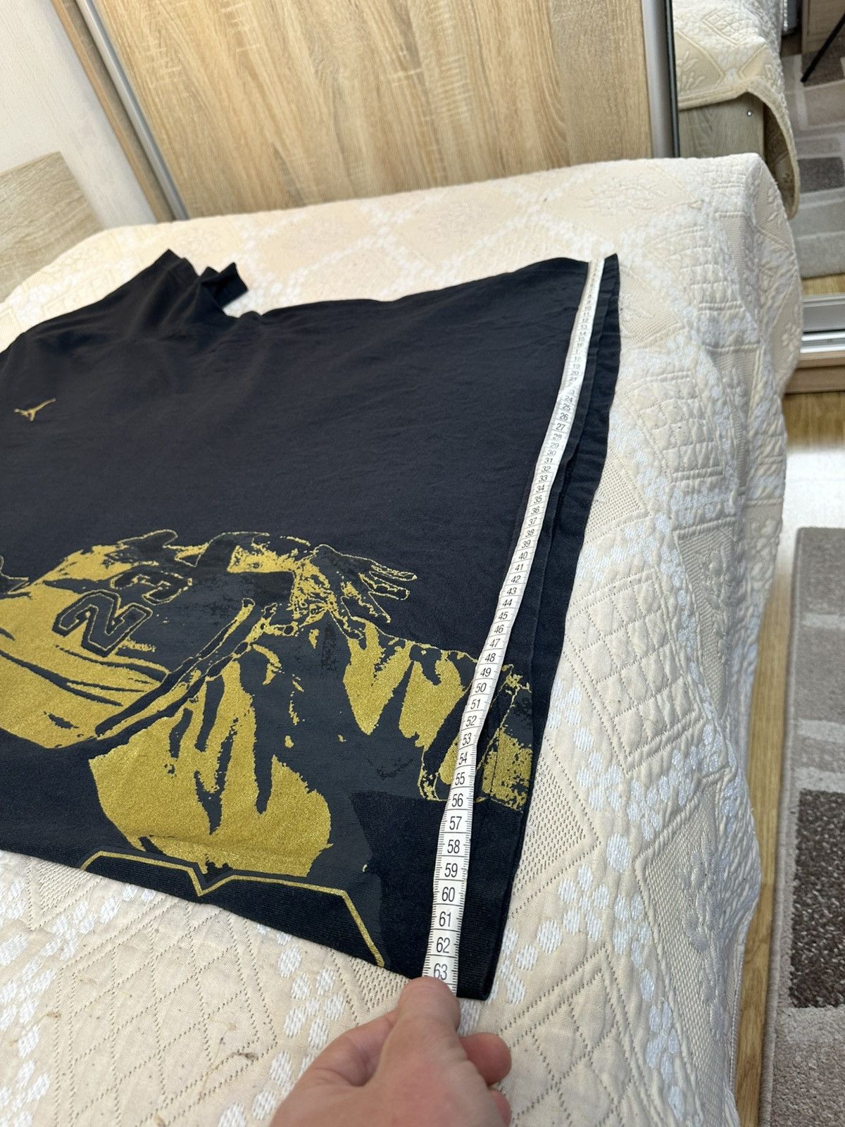 Jordan Brand 🔥 90s Vintage Nike Air Jordan Big Logo T Shirt NBA Size US XL / EU 56 / 4 - 10 Thumbnail