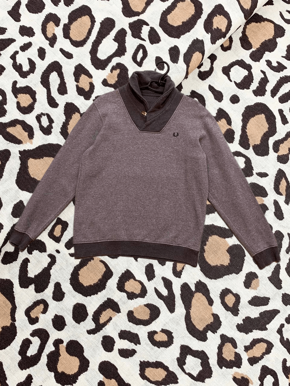 Fred Perry Vintage Fred Perry Sweater Logo SWEATSHIRT Y2K Size US L / EU 52-54 / 3 - 1 Thumbnail
