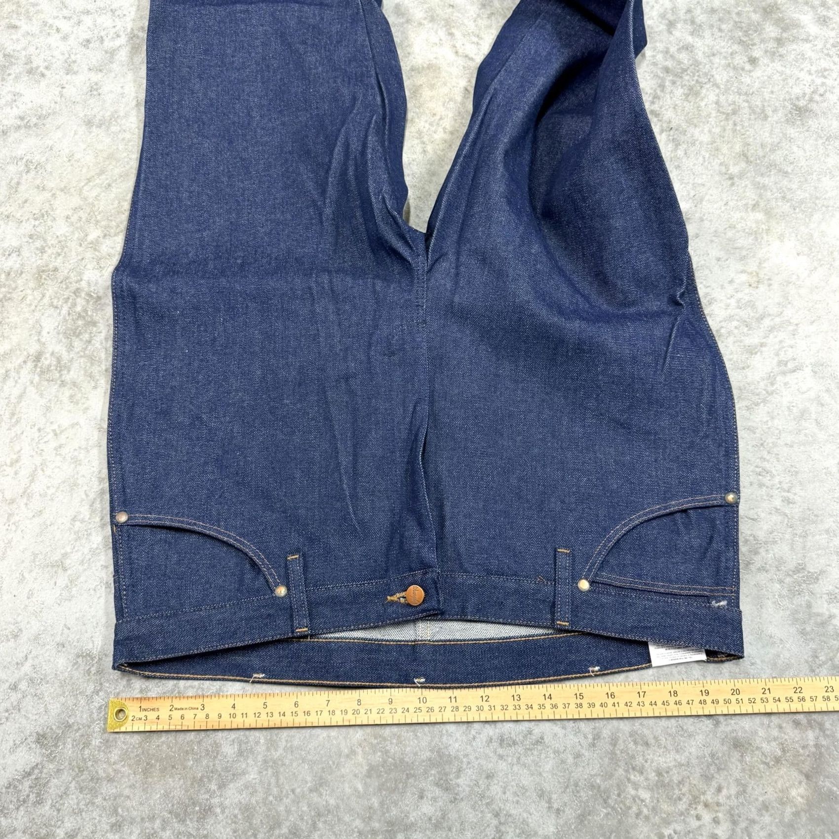 Wrangler Wrangler Cowboy Cut Jeans Mens 40x34 Blue Slim Bootcut Denim Size US 40 / EU 56 - 7 Thumbnail
