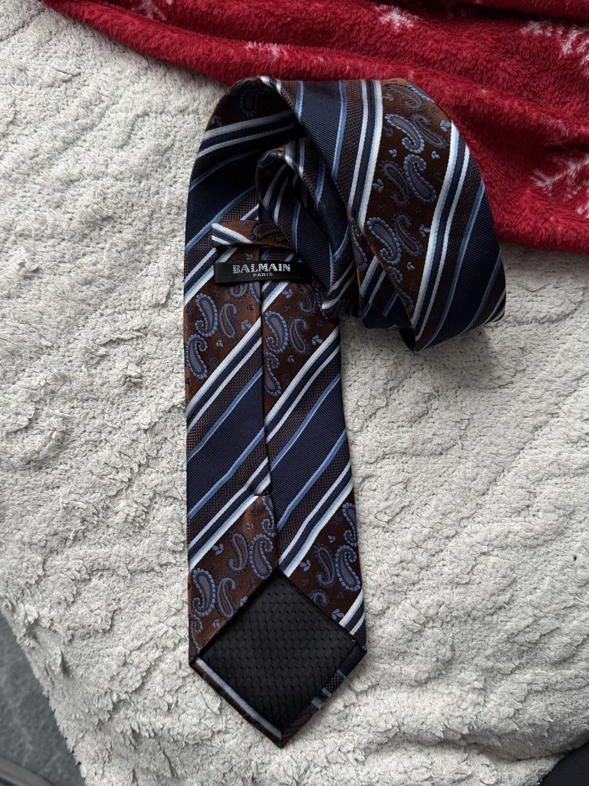 Balmain Vintage tie balmain paris silk Size ONE SIZE - 8 Thumbnail