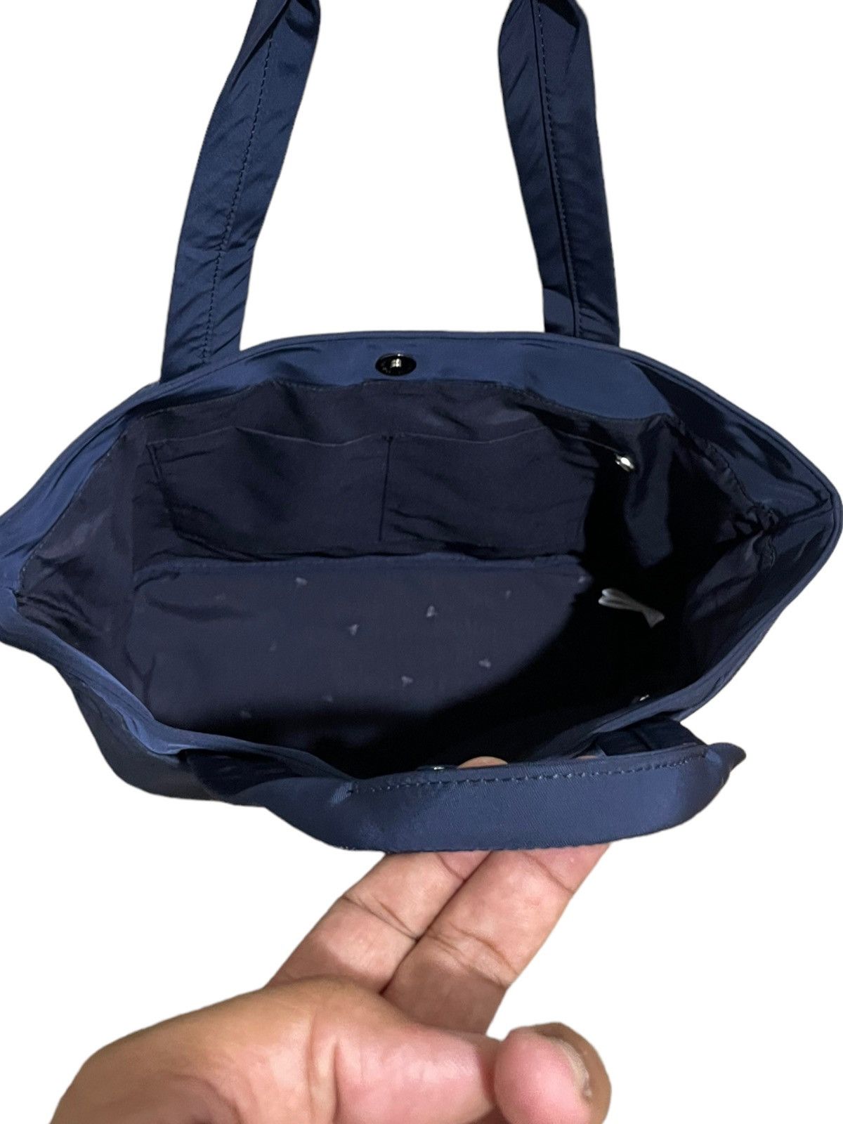 Designer × agnes b. Agnes B Polka Dots Shadow Nylon Shoulder Bags Size ONE SIZE - 8 Thumbnail