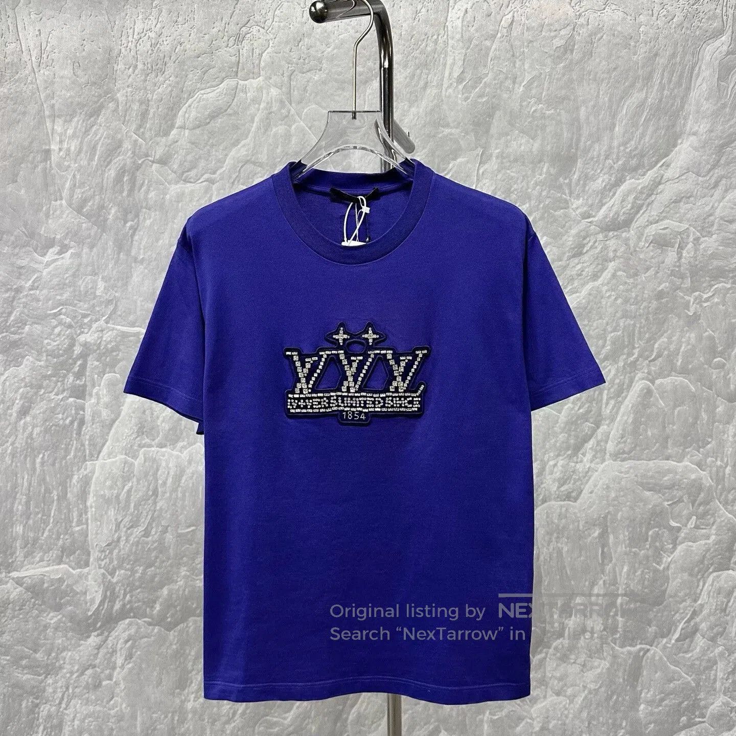 Louis Vuitton louis vuitton short sleeve crystal logo shirt. Size US XXL / EU 58 / 5 - 1 Thumbnail