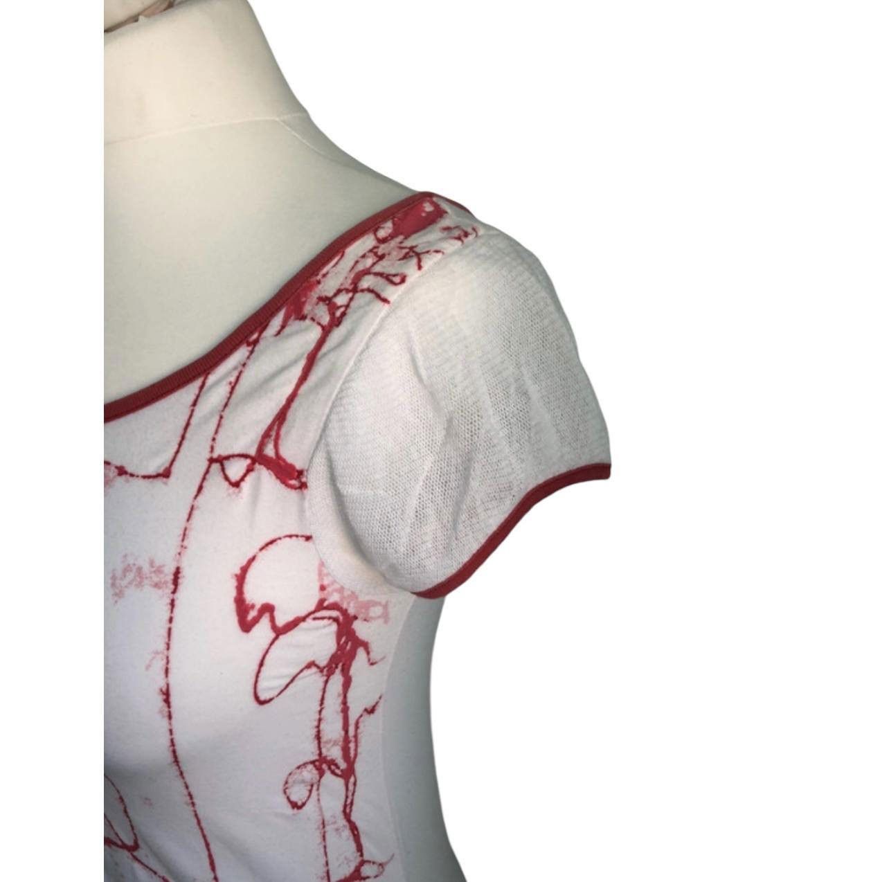 Cop Copine The Cop Copine Flower Drawing Top Size ONE SIZE - 4 Thumbnail
