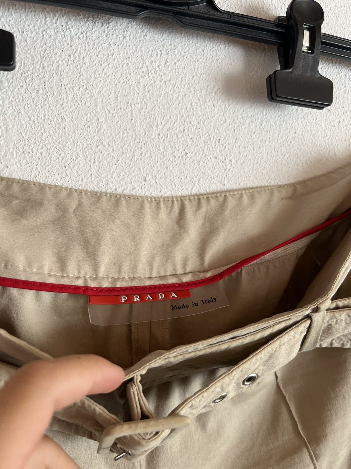 Prada Prada Vintage Red Tab Parachute Pants Rare Luxury Streetwear Size 32" / US 10 / IT 46 - 6 Thumbnail