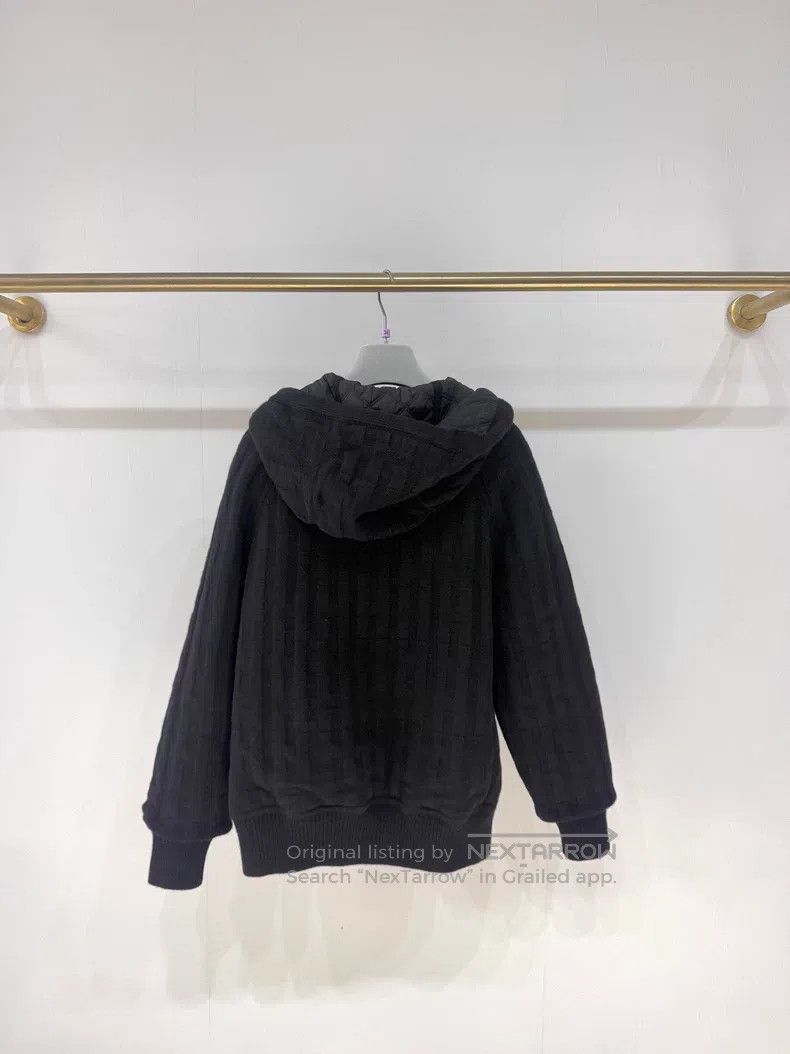 Hermes Hermes Wool Double-sided Wearable H Monogram Hooded Down J Size XS / US 0-2 / IT 36-38 - 2 Thumbnail