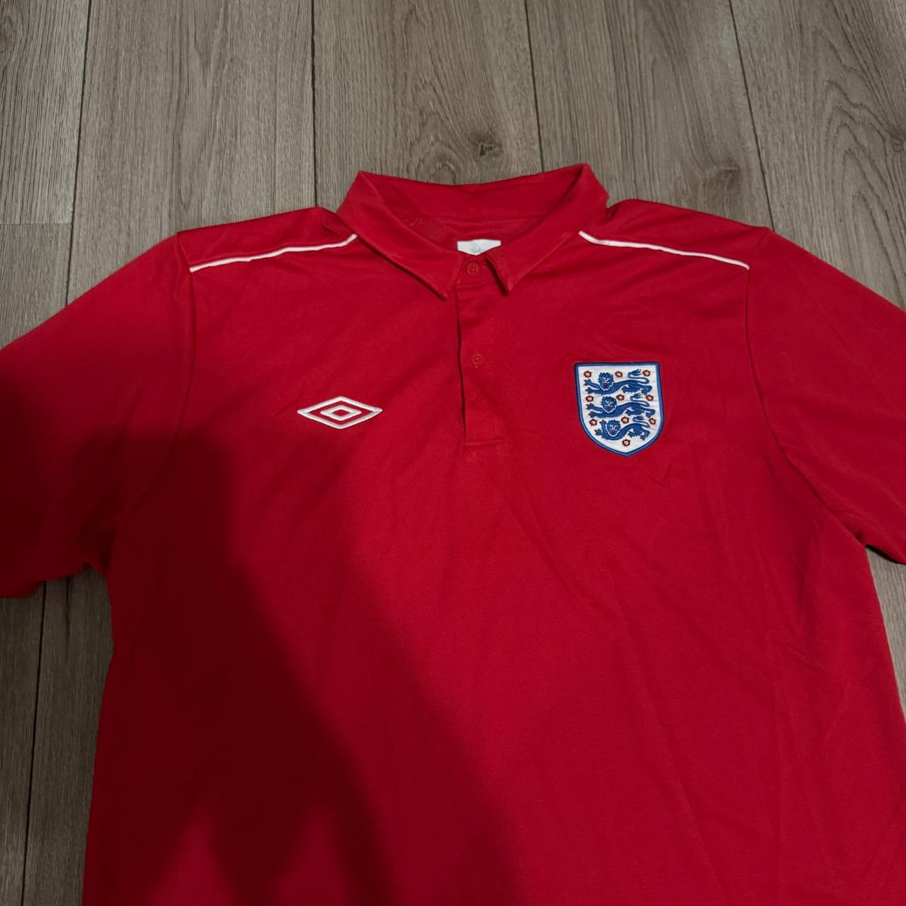 Umbro England Team Jersey football Polo Shirt Umbro Mens XL-XXL Size US XL / EU 56 / 4 - 2 Thumbnail