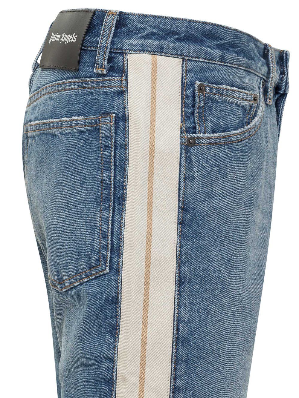 Palm Angels o1y0325 Denim Pant in Blue Size US 29 - 3 Thumbnail