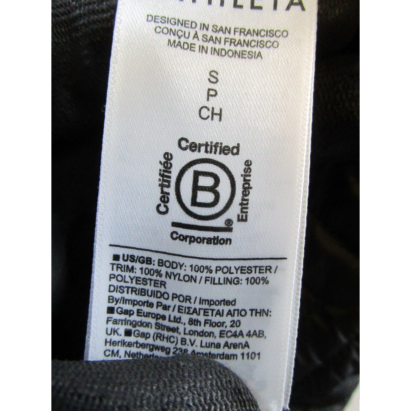 Athleta Athleta Jacket Womens Small Black Hiking Teddy Fleece Size S / US 4 / IT 40 - 4 Thumbnail