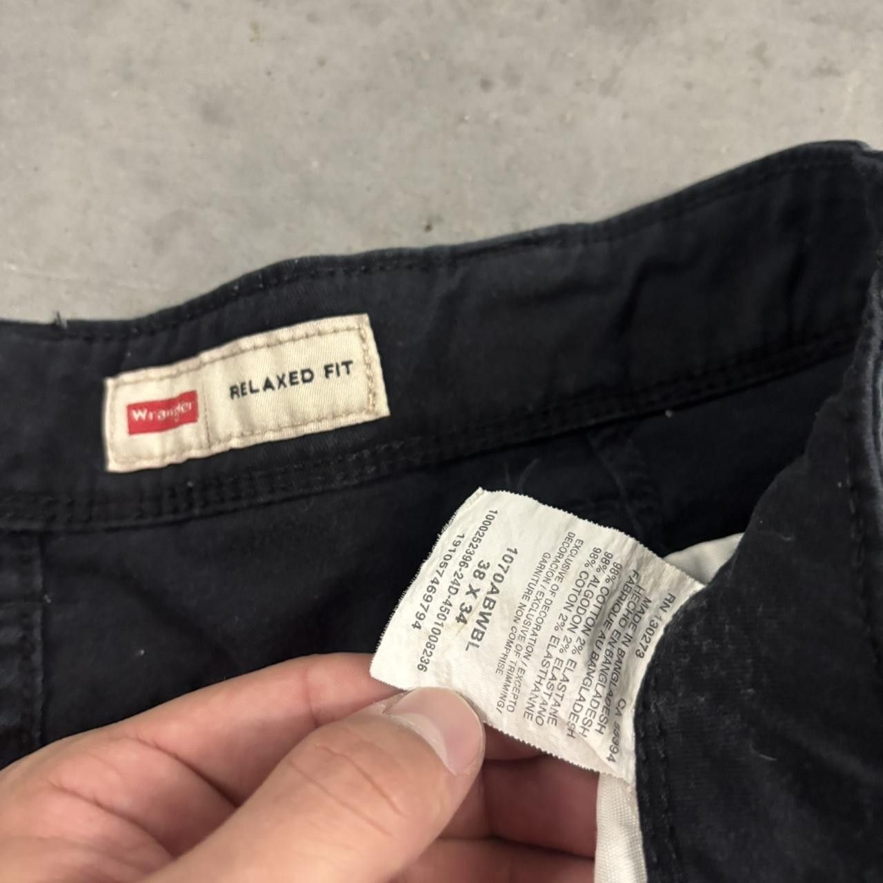 Vintage Crazy Vintage Y2K/2000s Black Skater Essential Cargo Pants! 38x34 Size US 38 / EU 54 - 8 Thumbnail