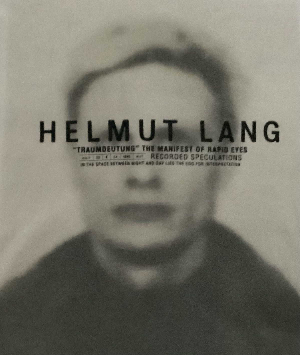 Helmut Lang Helmut Lang A/W17 “Traumdeutung” tee Size US M / EU 48-50 / 2 - 1 Thumbnail