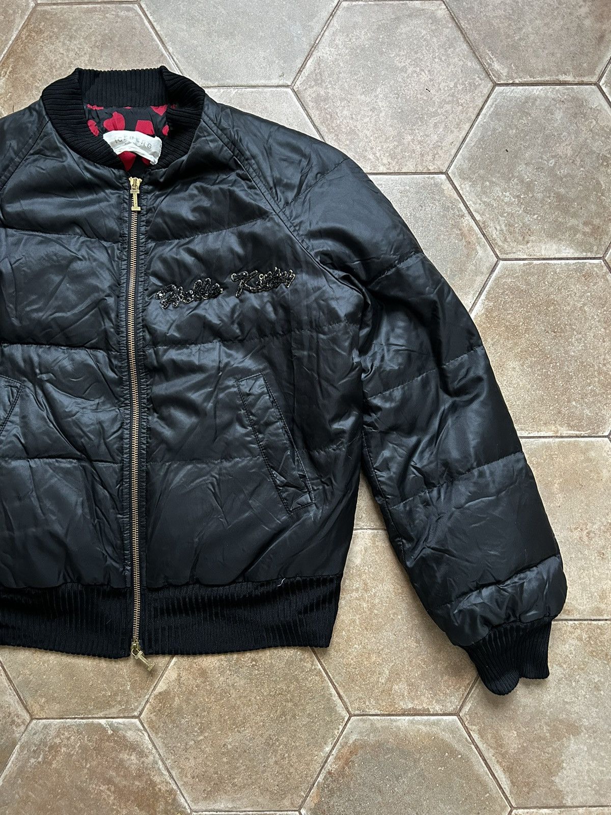 Iceberg × Japanese Brand ICEBERG HELLO KITTY BOMBER JACKET Size S / US 4 / IT 40 - 3 Thumbnail