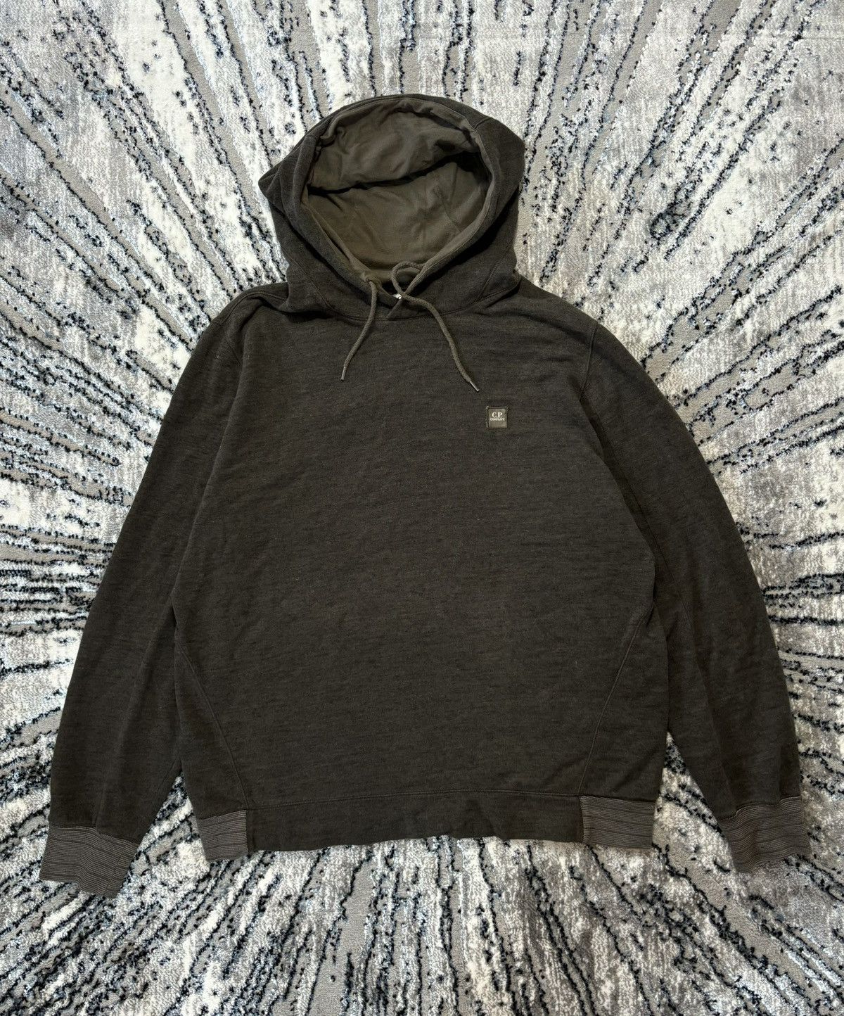 C.P. Company Vintage Co Company hoodie Small Logo Drip drill y2k boxy Size US XL / EU 56 / 4 - 1 Thumbnail