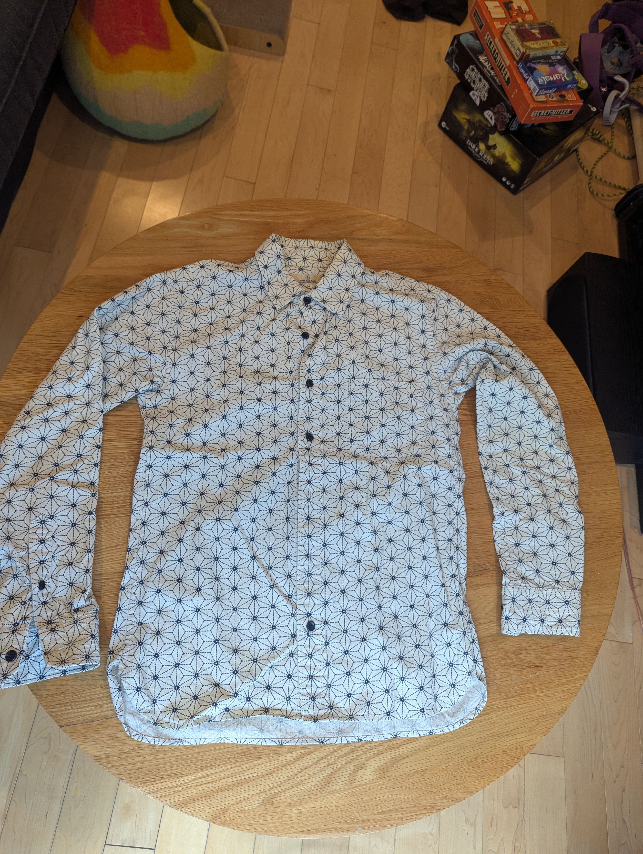 Japan Blue Japan Blue Asanoha Sashiko Shirt Size US S / EU 44-46 / 1 - 2 Thumbnail