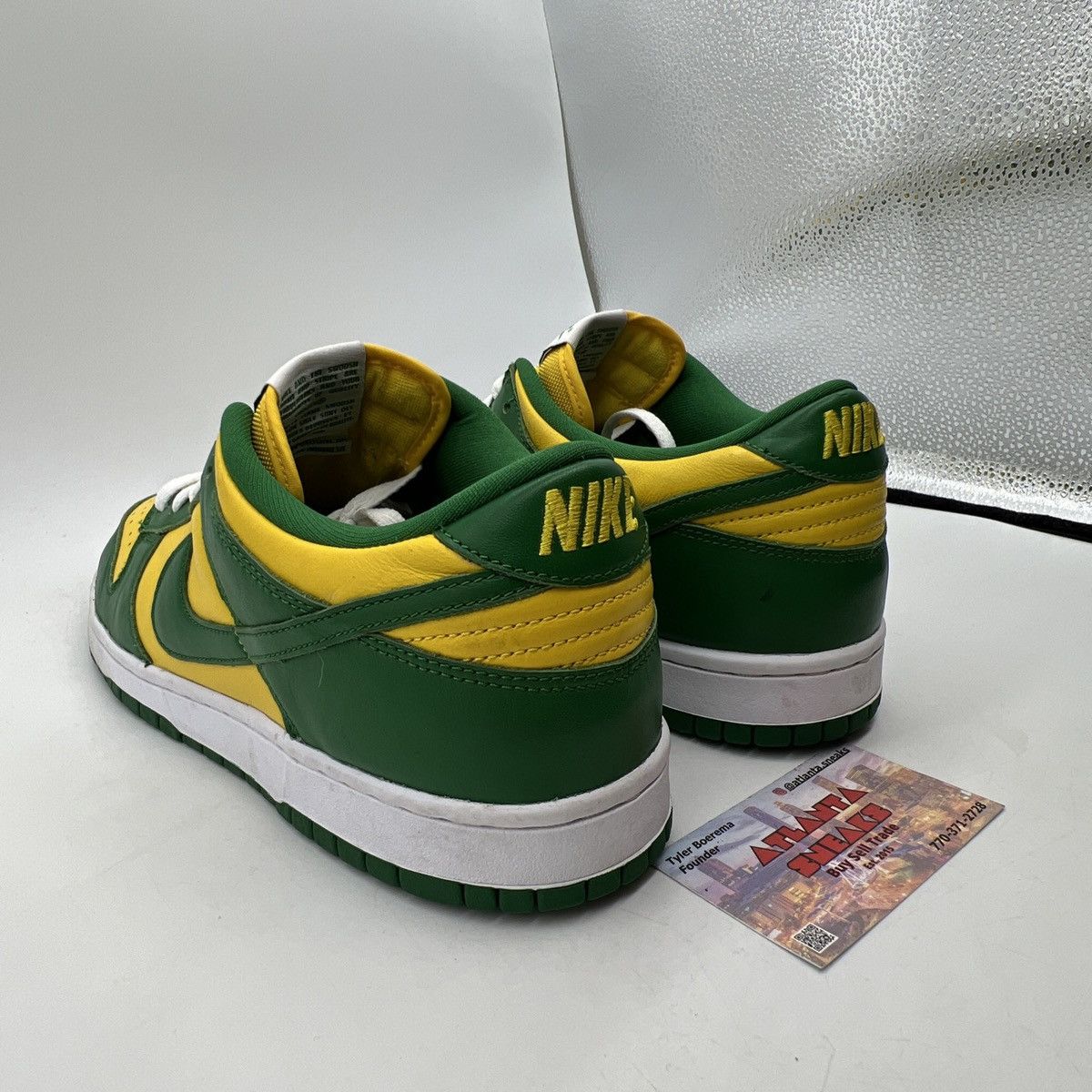 Nike Nike dunk low Brazil Size US 10.5 / EU 43-44 - 4 Thumbnail