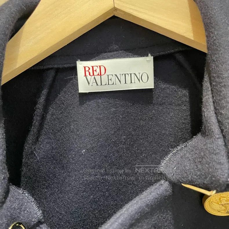 Valentino Valentino Navy blue long coat Size S / US 4 / IT 40 - 5 Thumbnail