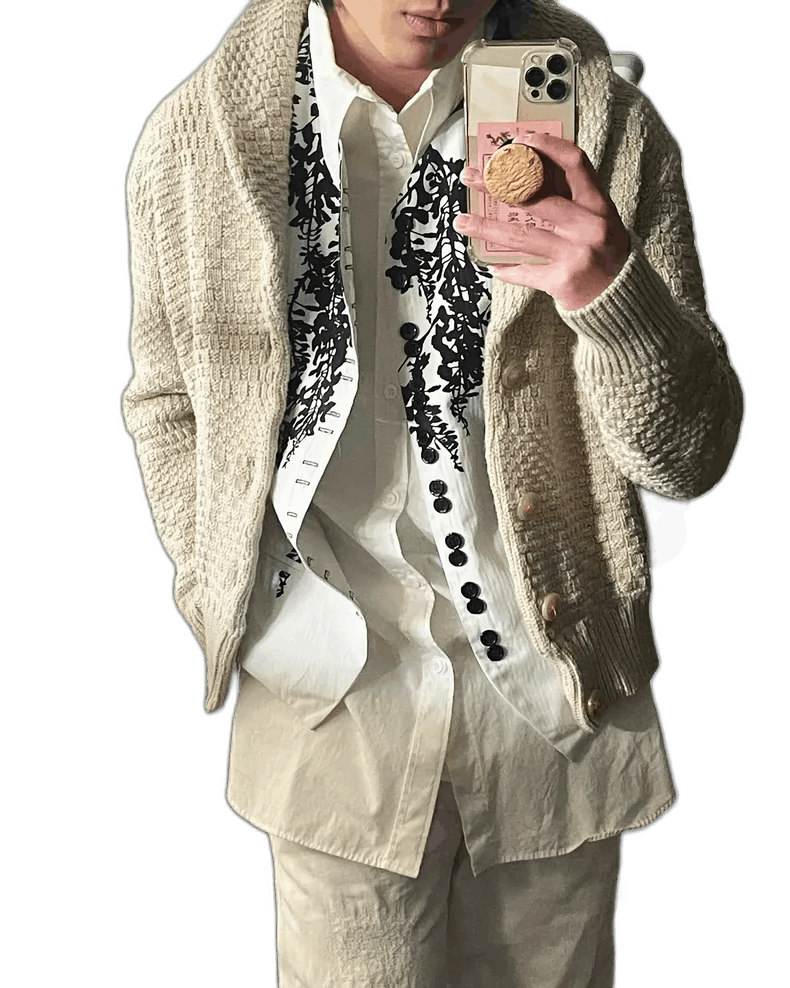 Maison Margiela Maison Martin Margiela Wool Knit Jacket Size US S / EU 44-46 / 1 - 1 Thumbnail