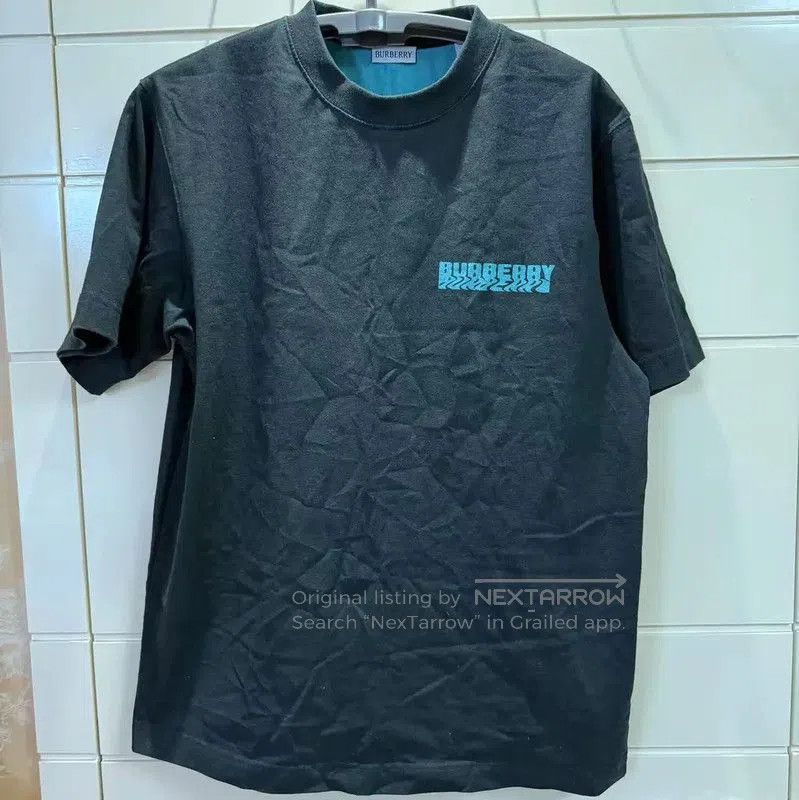 Burberry Burberry Men's Black Cotton T. Size US M / EU 48-50 / 2 - 1 Thumbnail