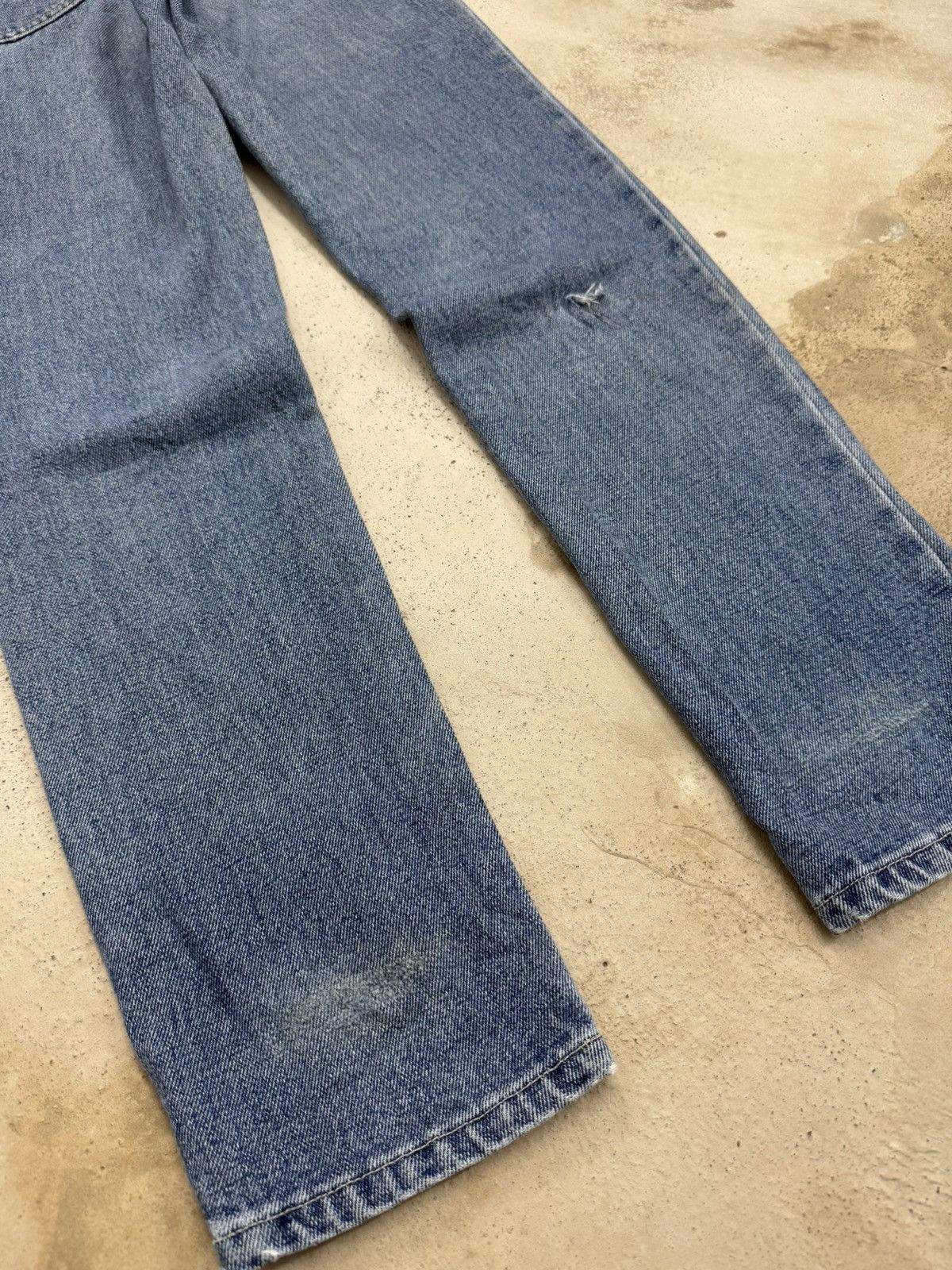 Versace Vintage Versace Jeans Couture Stonewash DistressDenim Pants Size 25" / US 0 / IT 36 - 14 Thumbnail